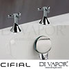 Cifial 600033MW.X Brookhaven Cross Deck Valves and Aqua Filler Spare Parts